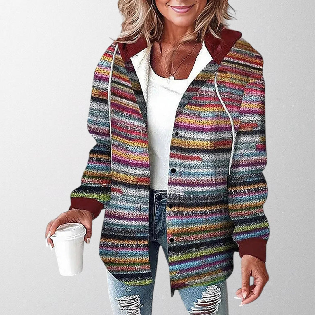 Relaxed Fit Hooded Jacket for Women