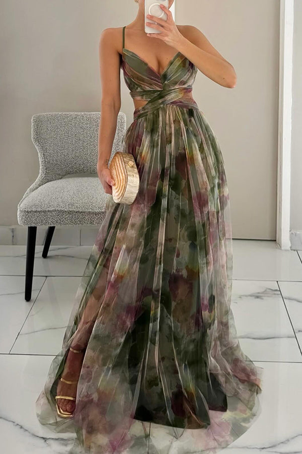 Elegant Floral Maxi Dress for Effortless Style