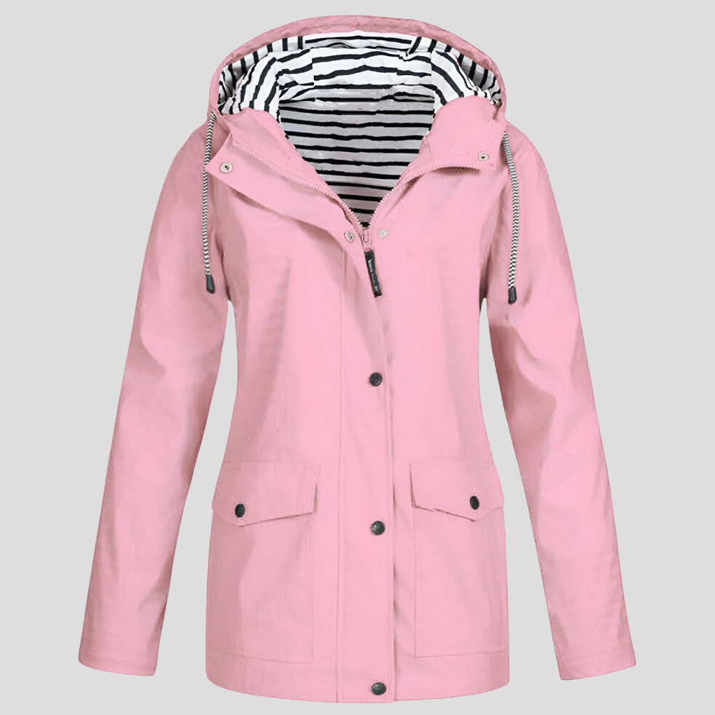 Insulated Waterproof Hooded Jacket for Women