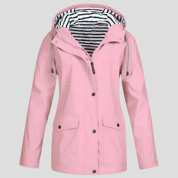Insulated Waterproof Hooded Jacket for Women