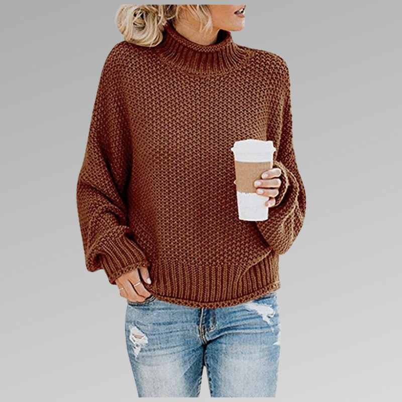 Ribbed Knit Sweater for Women