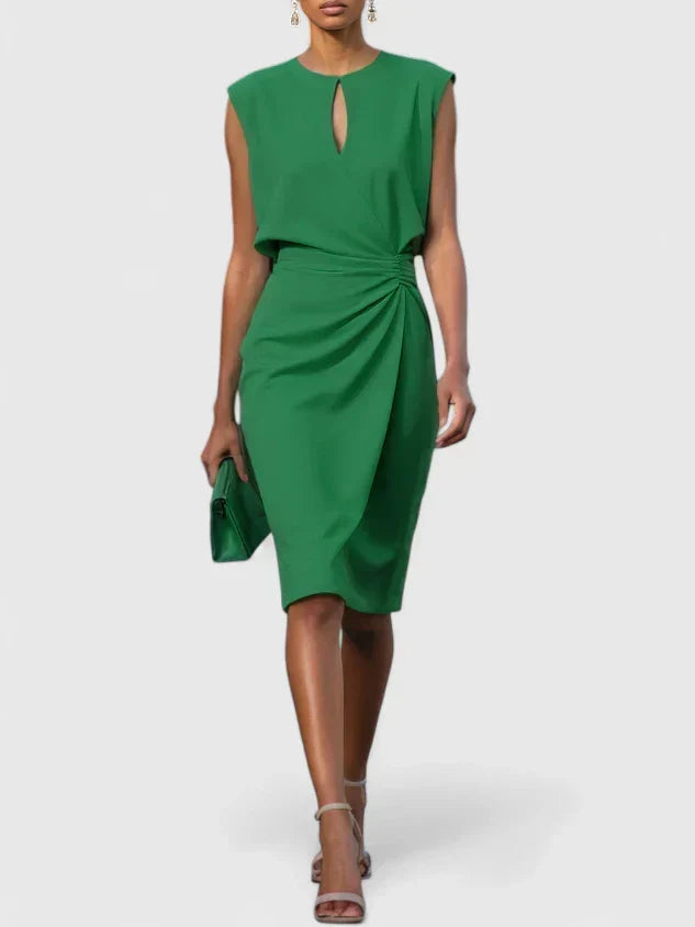Tailored Midi Dress for Women