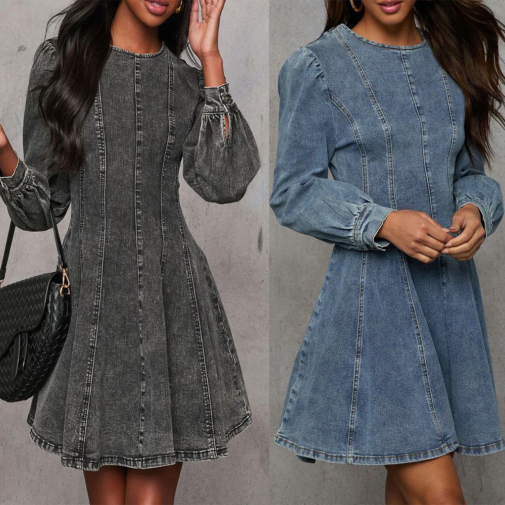 Stylish Denim Dress – Casual, Trendy & Chic