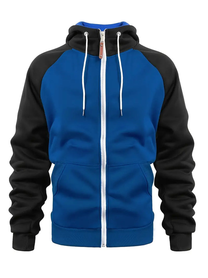 Full Zip Hooded Sweatshirt for Men