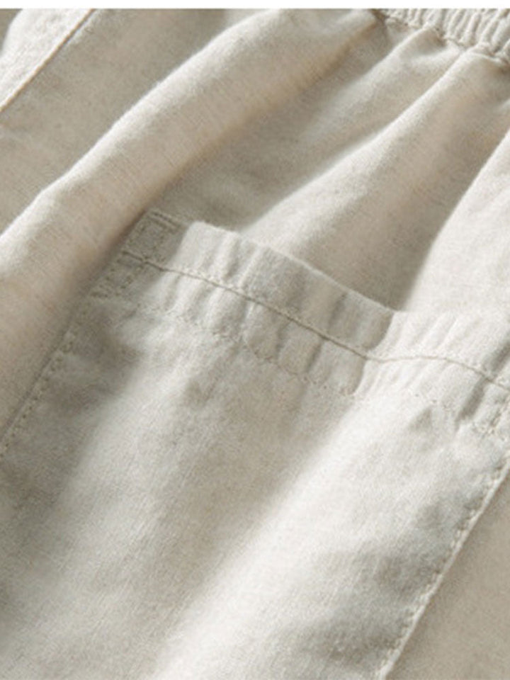 Short Sleeve Shirt and Pants Set for Men