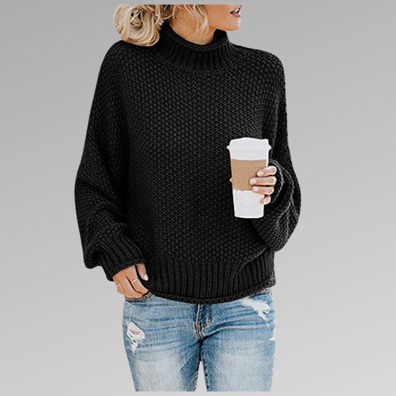 Ribbed Knit Sweater for Women
