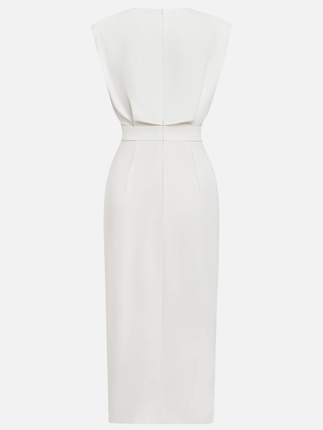 Sleeveless Button-Front Midi Dress for Women
