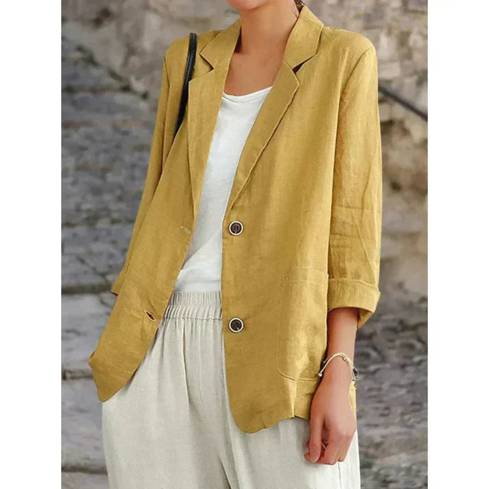 Lightweight Button-Front Cardigan for Women