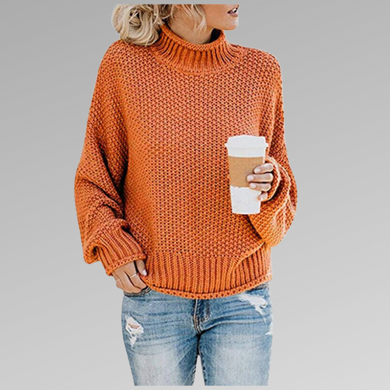 Ribbed Knit Sweater for Women
