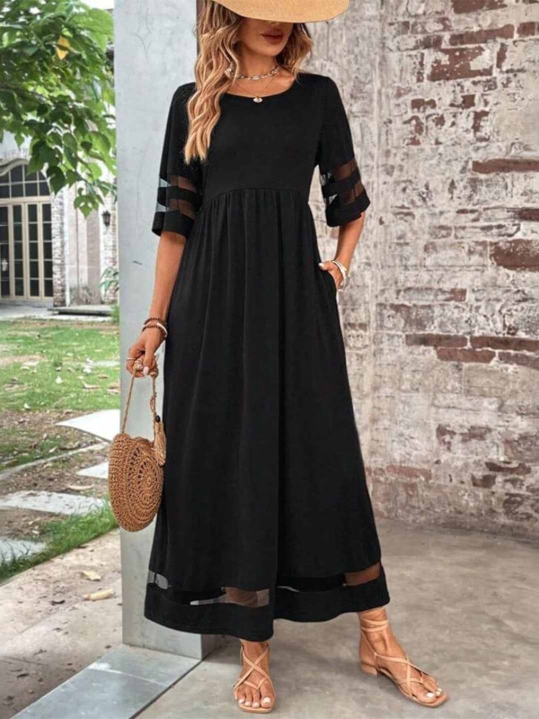 Loose Fit Maxi Dress for Women