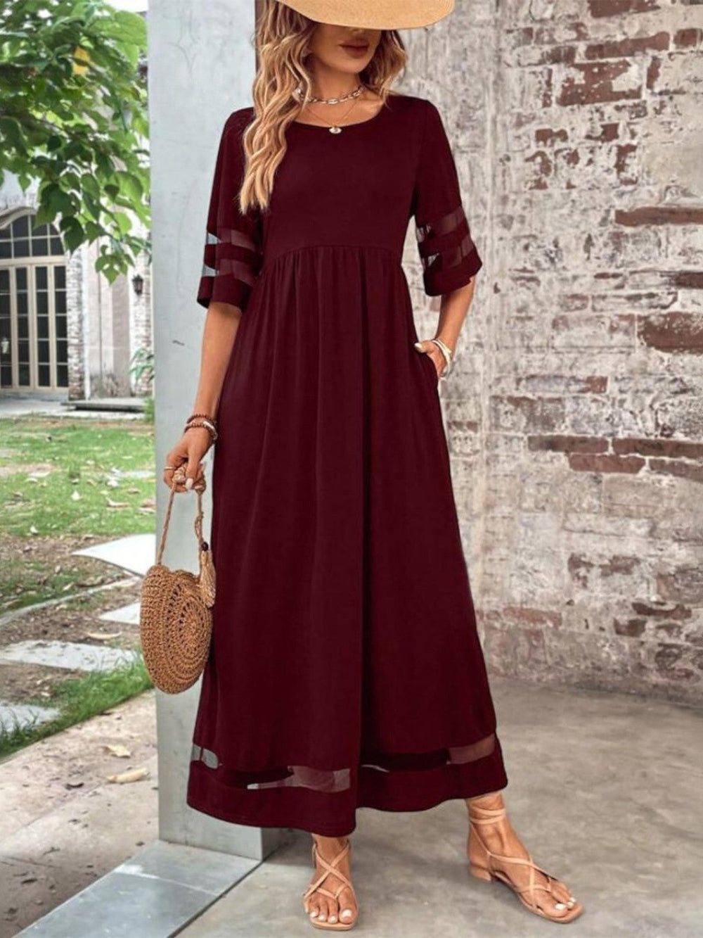 Loose Fit Maxi Dress for Women