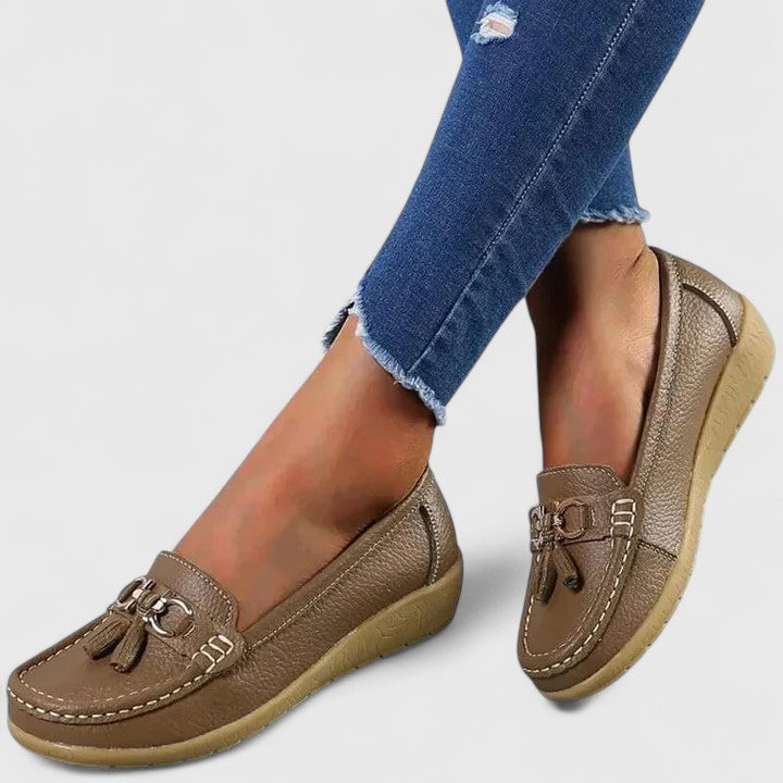 Cushioned Slip-On Loafers for Women