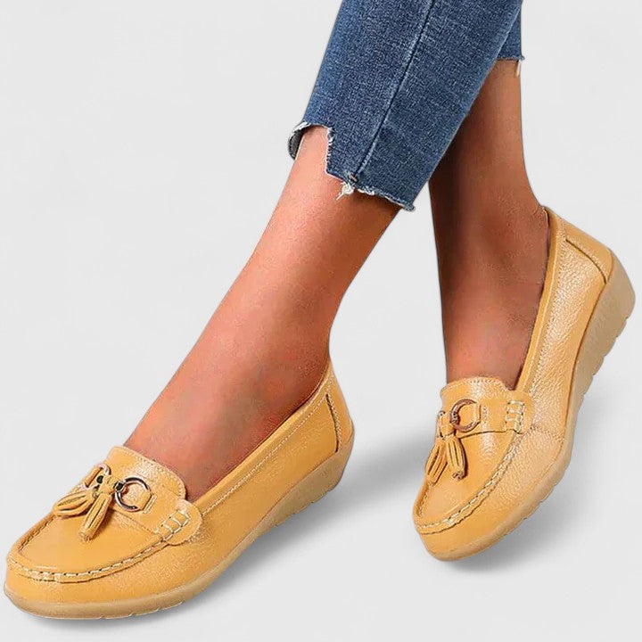 Cushioned Slip-On Loafers for Women