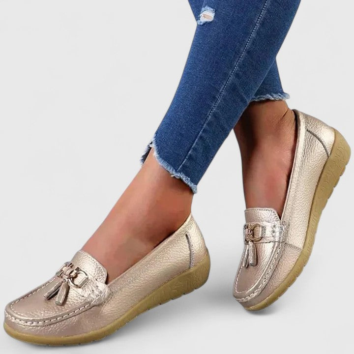 Cushioned Slip-On Loafers for Women