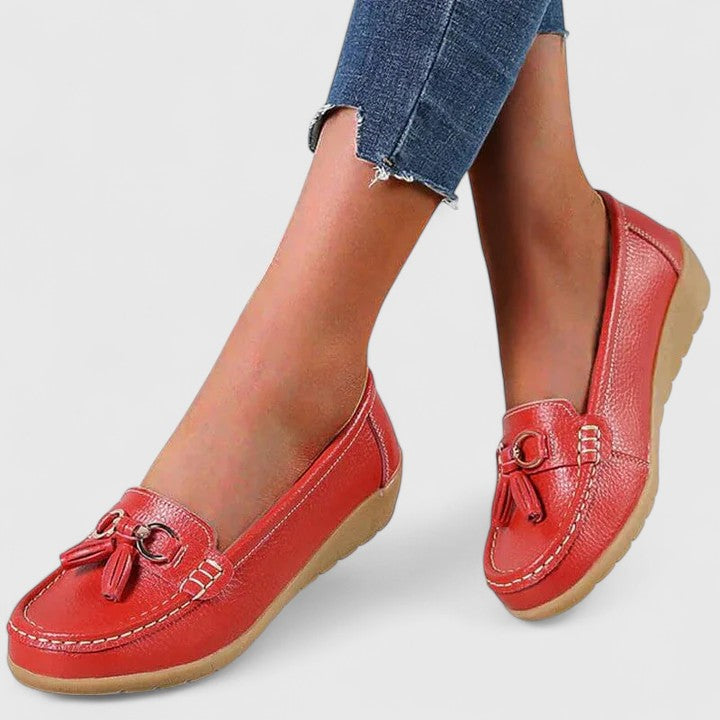 Cushioned Slip-On Loafers for Women