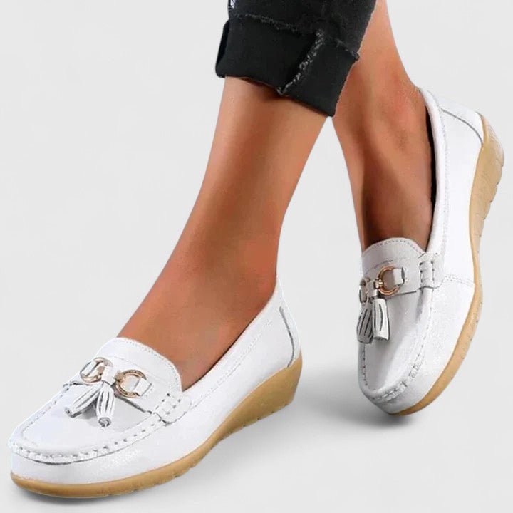 Cushioned Slip-On Loafers for Women
