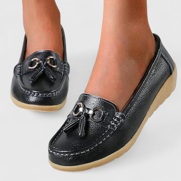Cushioned Slip-On Loafers for Women