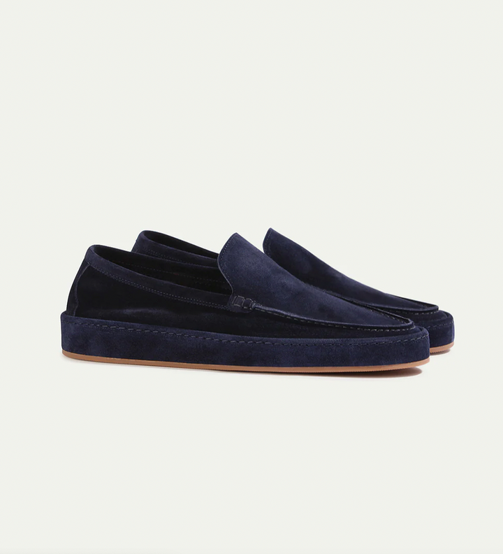 Suede Slip-On Loafers for Men