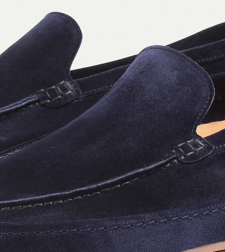 Suede Slip-On Loafers for Men