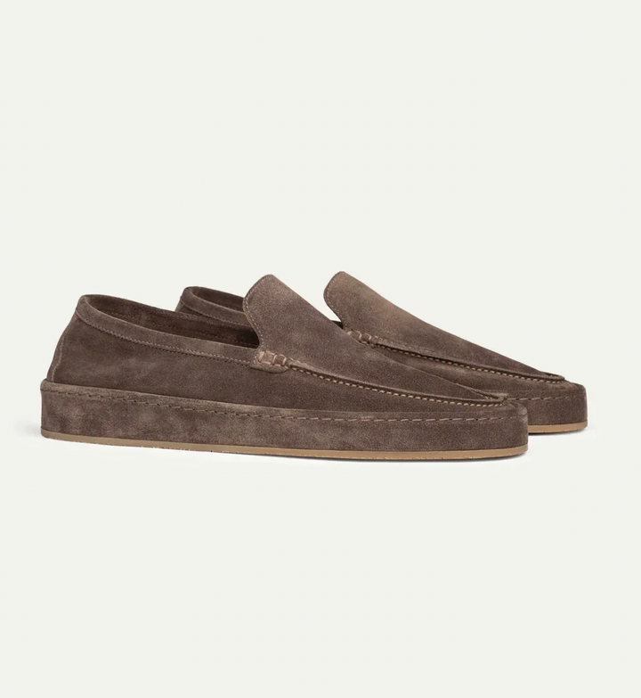 Suede Slip-On Loafers for Men