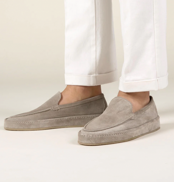 Suede Slip-On Loafers for Men