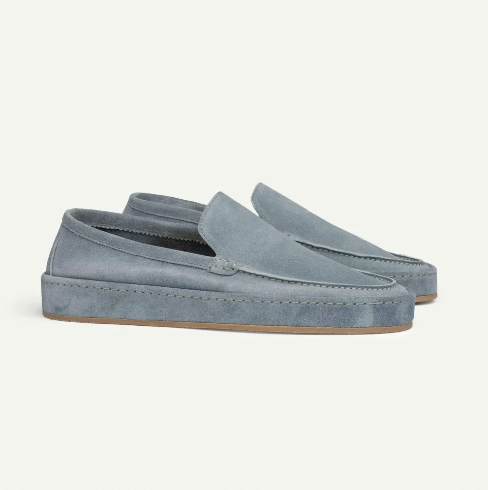 Suede Slip-On Loafers for Men