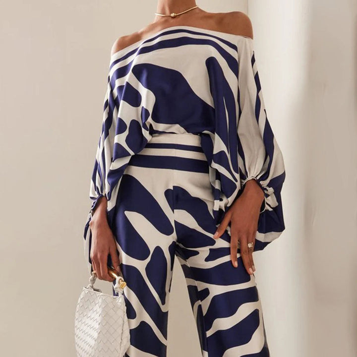 Two-Piece Summer Top and Shorts Set for Women