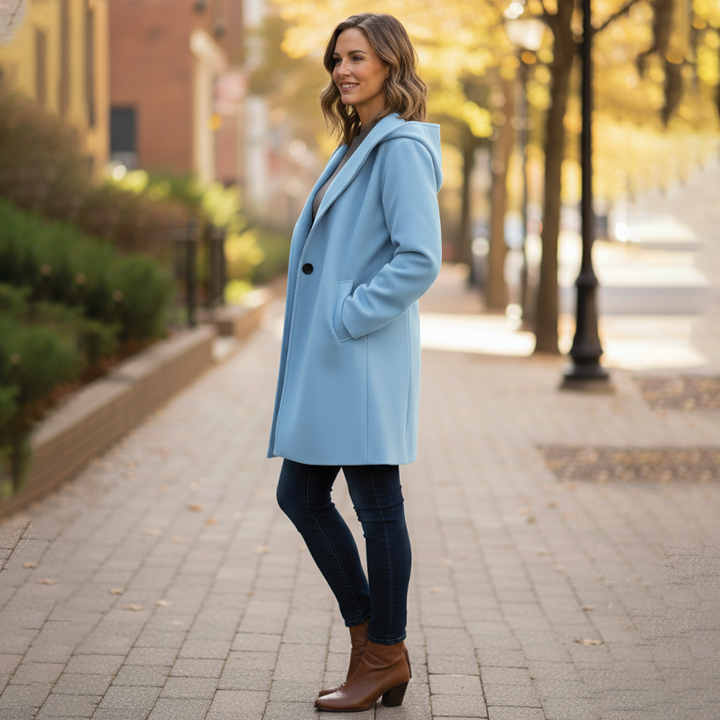 Oversized Hooded Coat for Women