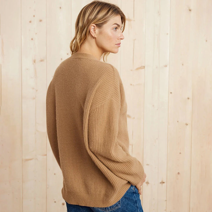 Oversized Cashmere Cardigan for Women