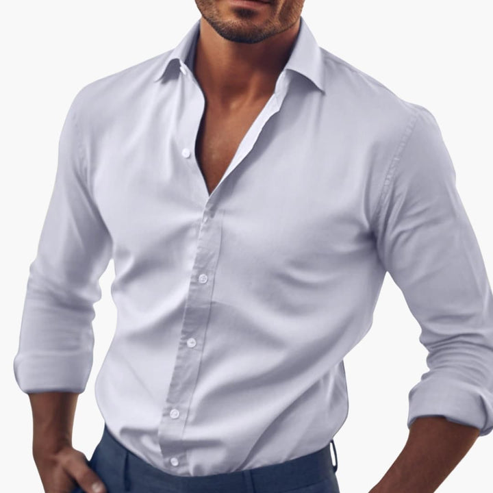 Classic Button-Up Shirt for Men