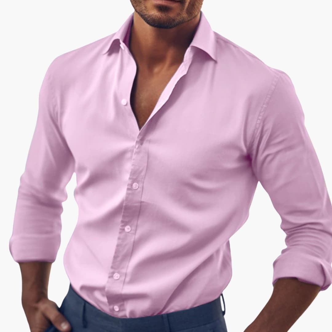 Classic Button-Up Shirt for Men