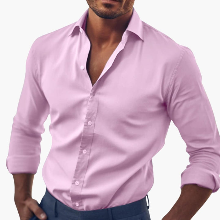 Classic Button-Up Shirt for Men