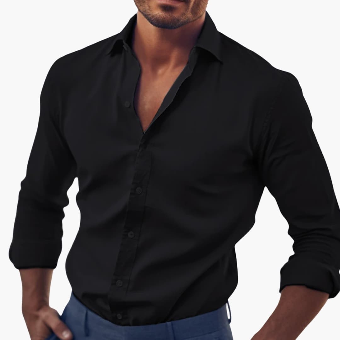 Classic Button-Up Shirt for Men