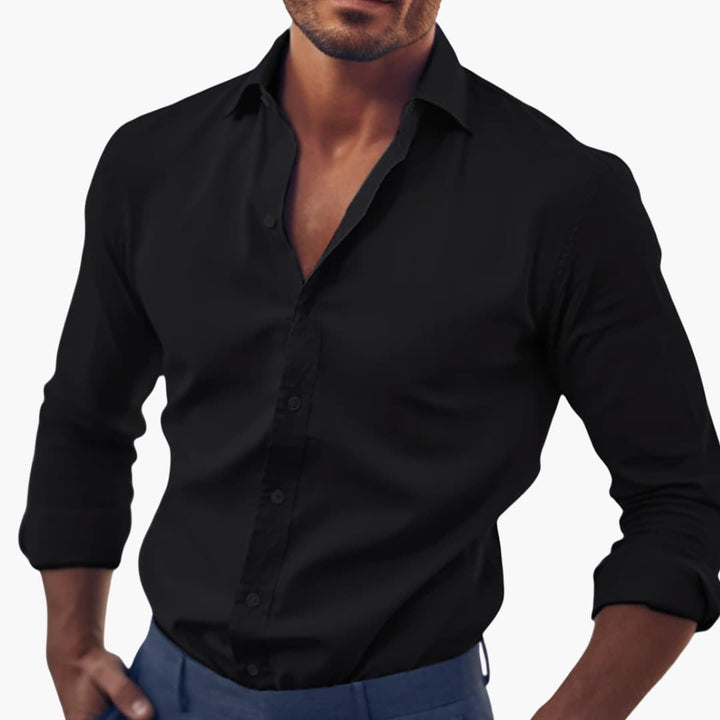 Classic Button-Up Shirt for Men