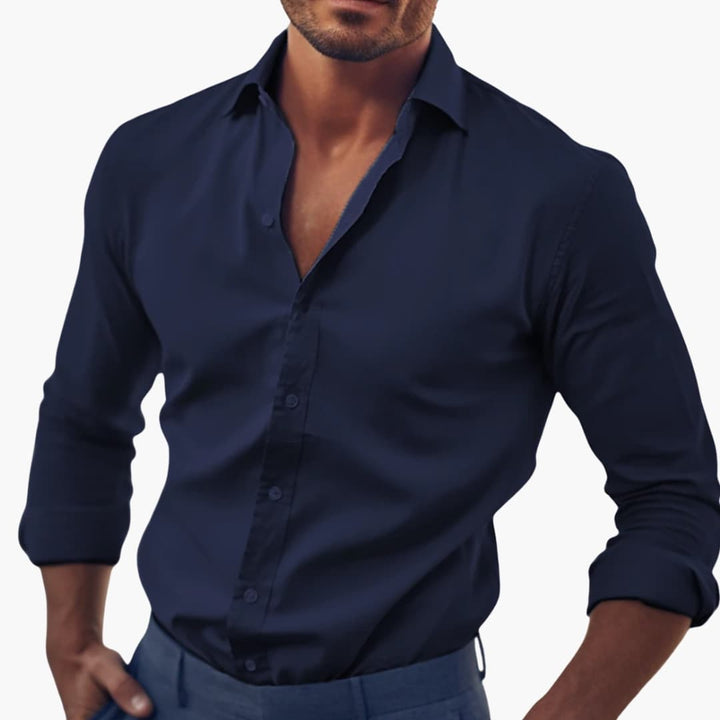 Classic Button-Up Shirt for Men