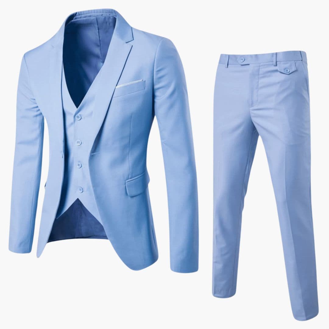 Tailored Three-Piece Suit for Men