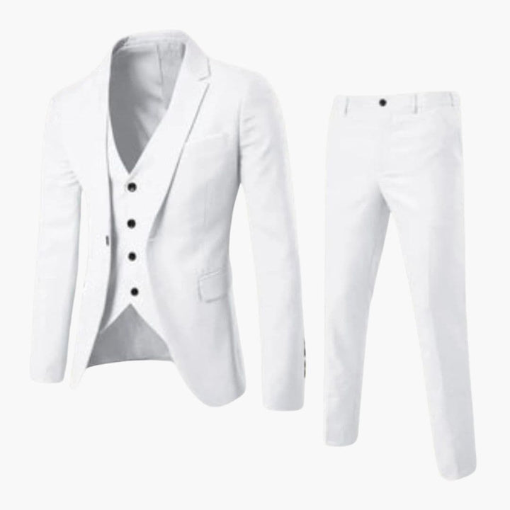 Tailored Three-Piece Suit for Men