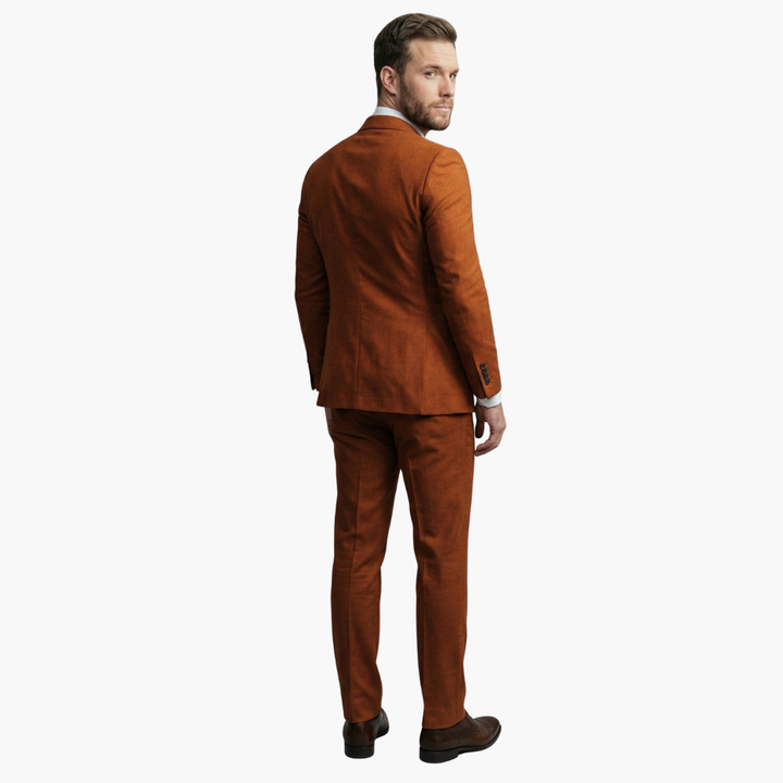 Double-Breasted Two-Piece Suit for Men
