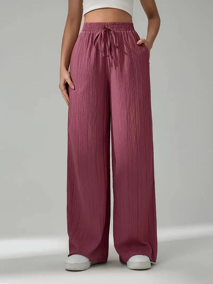 Cropped Tapered Casual Pants for Women