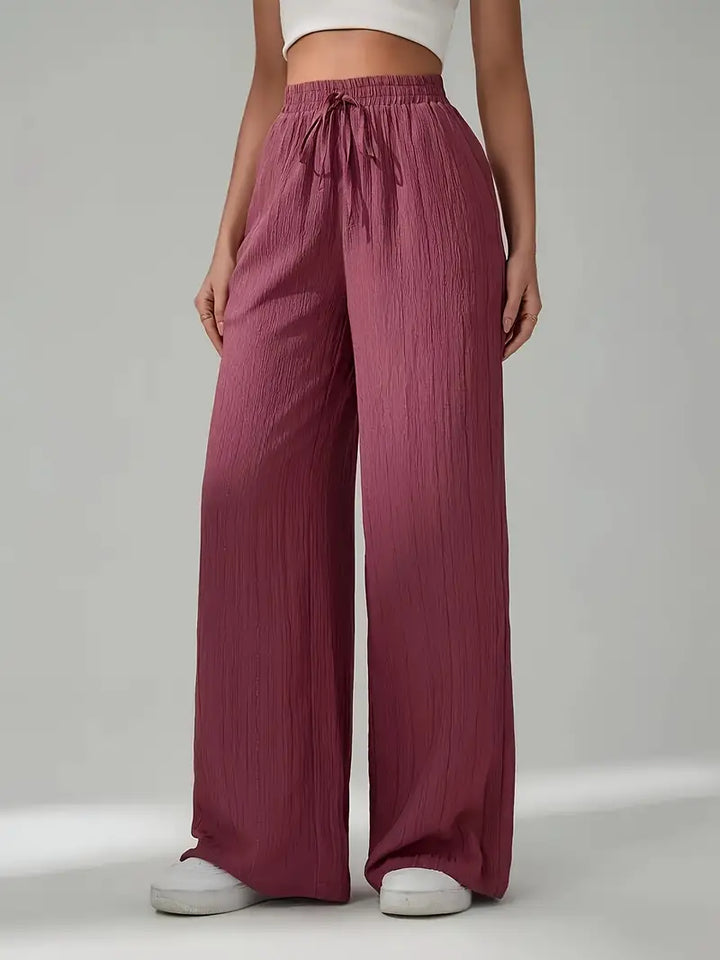 Cropped Tapered Casual Pants for Women