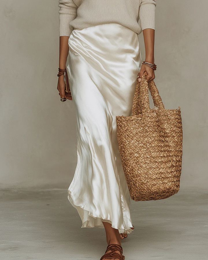 2-Piece Knit Sweater and Maxi Dress Set for Women