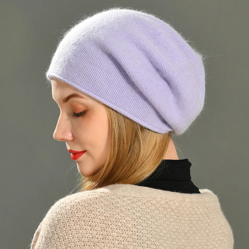 Soft Knit Beanie Hat for Women