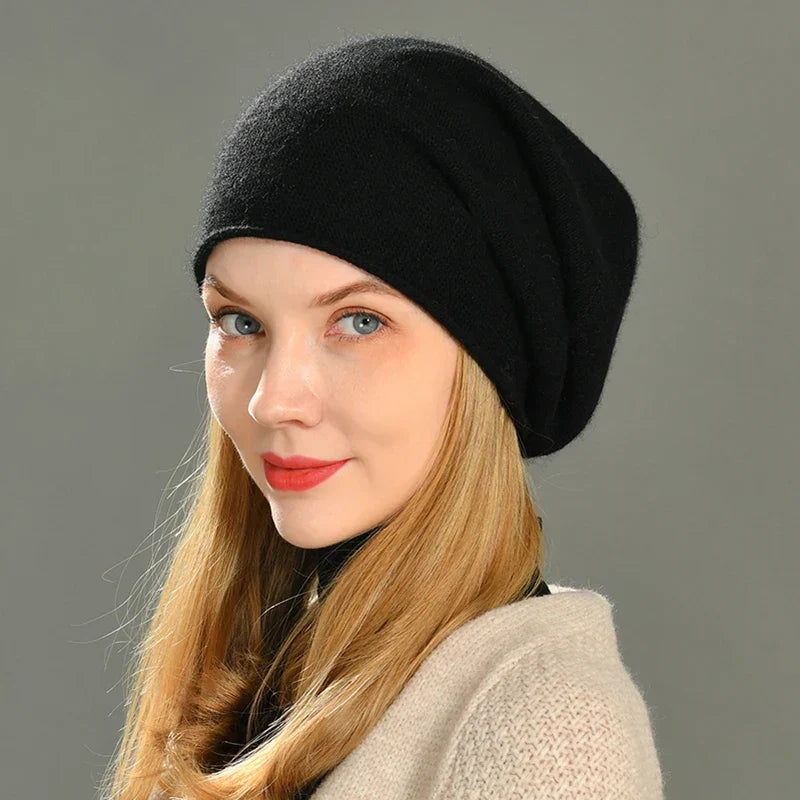Soft Knit Beanie Hat for Women