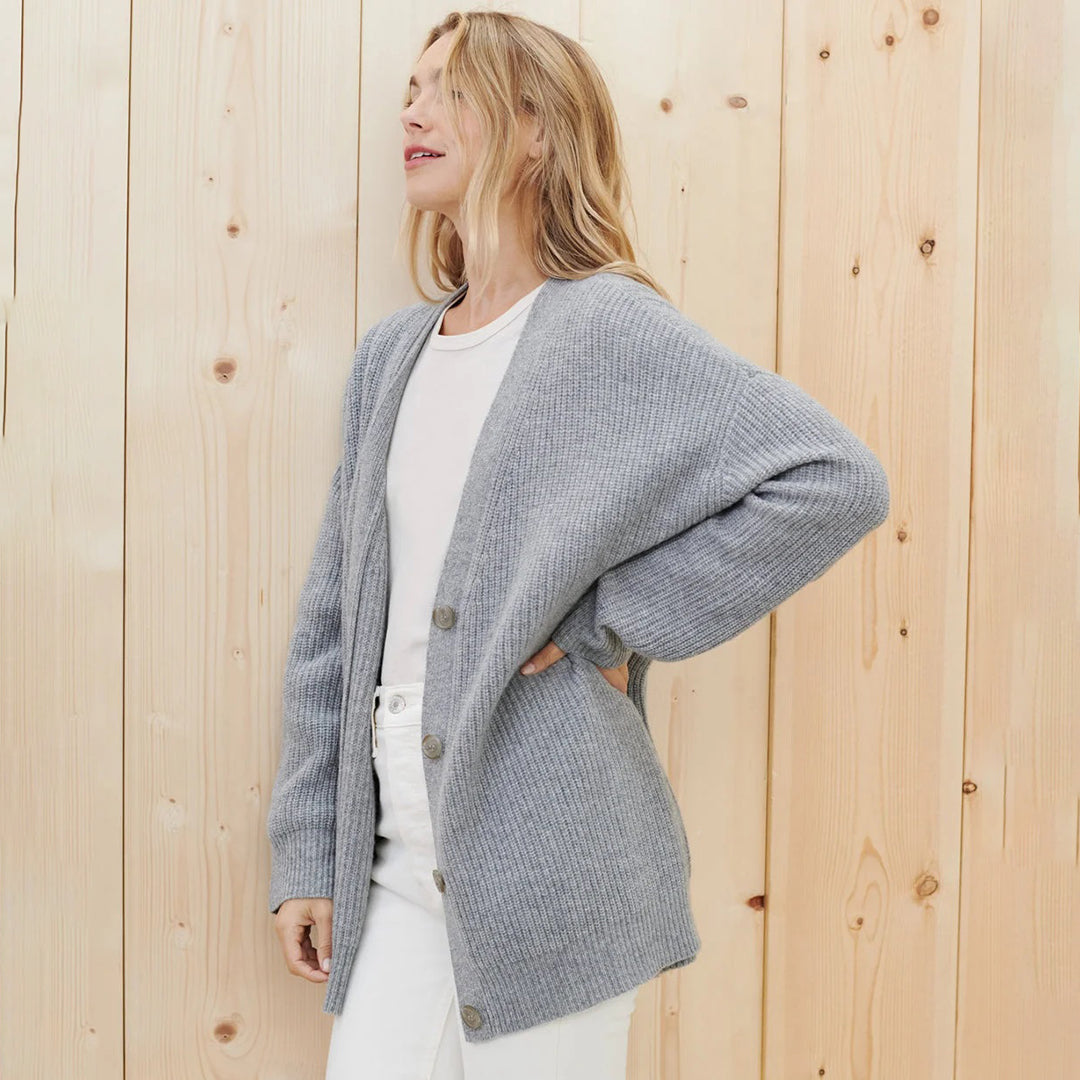 Oversized Cashmere Cardigan for Women