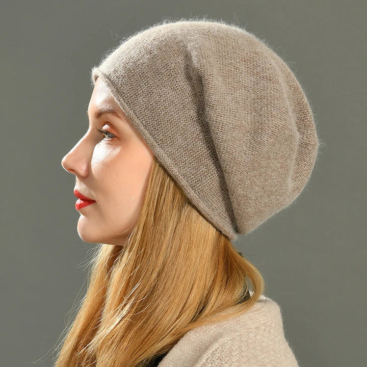 Soft Knit Beanie Hat for Women