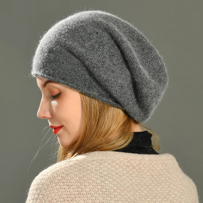 Soft Knit Beanie Hat for Women