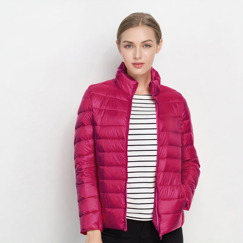 Lightweight Quilted Puffer Jacket for Women