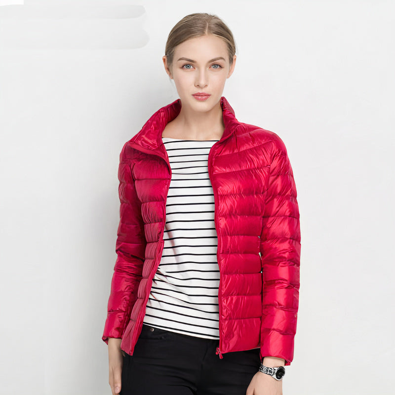 Lightweight Quilted Puffer Jacket for Women