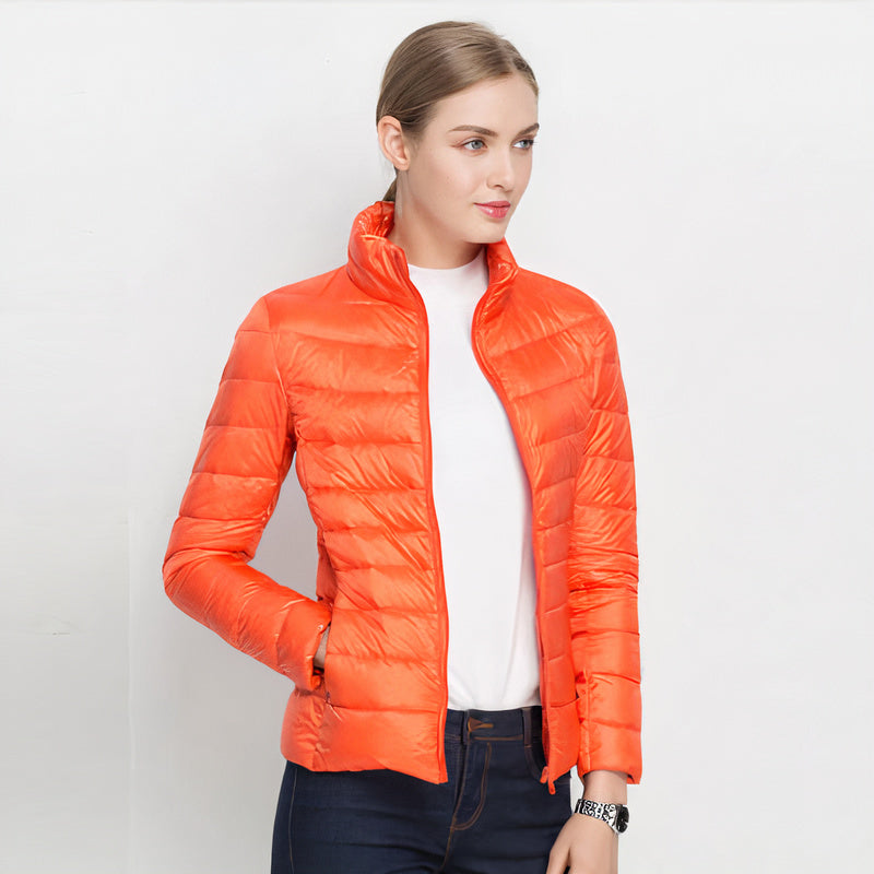 Lightweight Quilted Puffer Jacket for Women