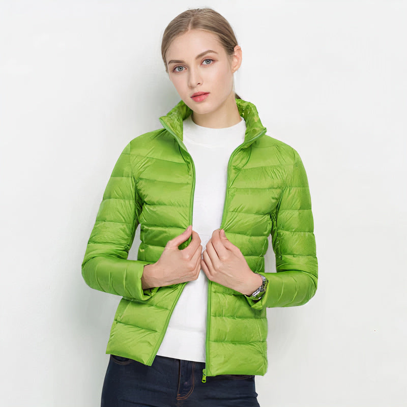 Lightweight Quilted Puffer Jacket for Women